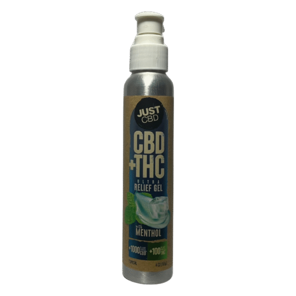 Just CBD | CBD+THC Ultra Relief Gel with Menthol
